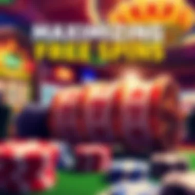 Detailed infographic on maximizing free spins