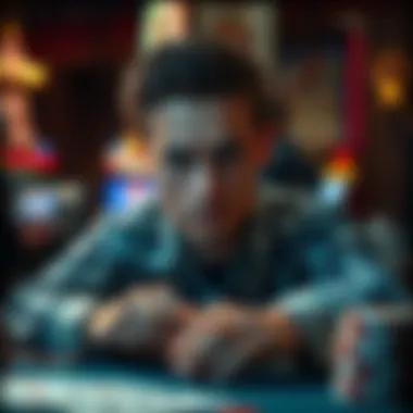 Understanding Player Psychology in Gambling An artistic representation of player psychology in gambling settings.