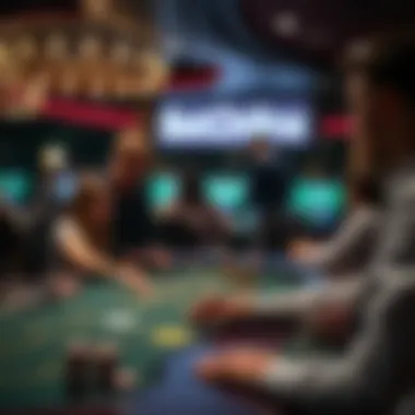 Exciting live dealer gaming experience at BetOnline Casino