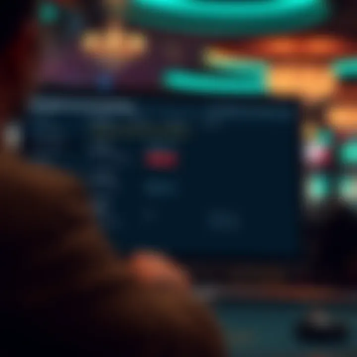 Secure account settings interface