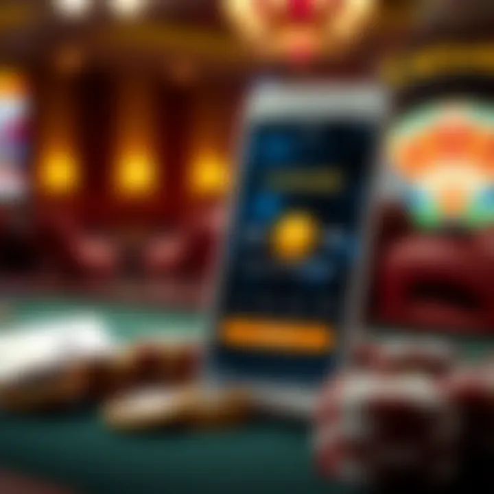 Overview of the Caesars Rewards Credit Card app interface