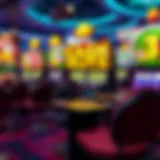 Illustration of Cash Blitz gaming interface showcasing vibrant graphics