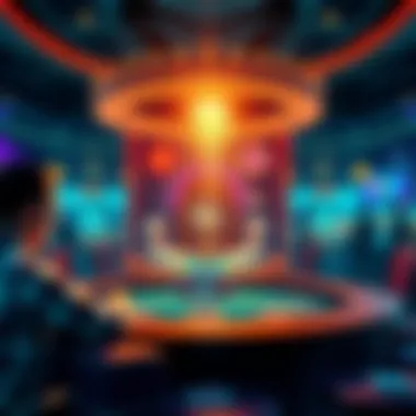 A conceptual illustration of the psychological appeal of casino fishing