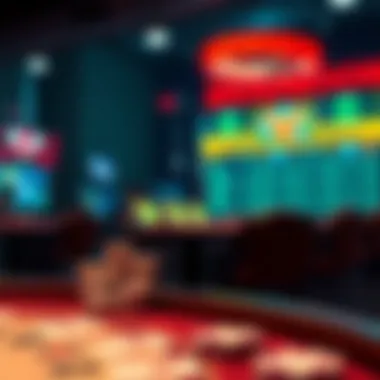 The Technology Behind Casino Games Visual representation of technology in online gaming