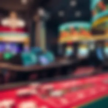 Technological innovations in a modern casino setting