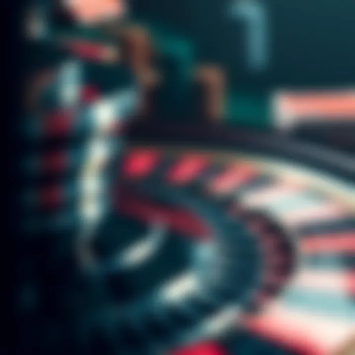 The Dynamics of Roulette A roulette wheel in action with a spinning ball