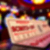 A digital representation of a scratch-off lottery ticket