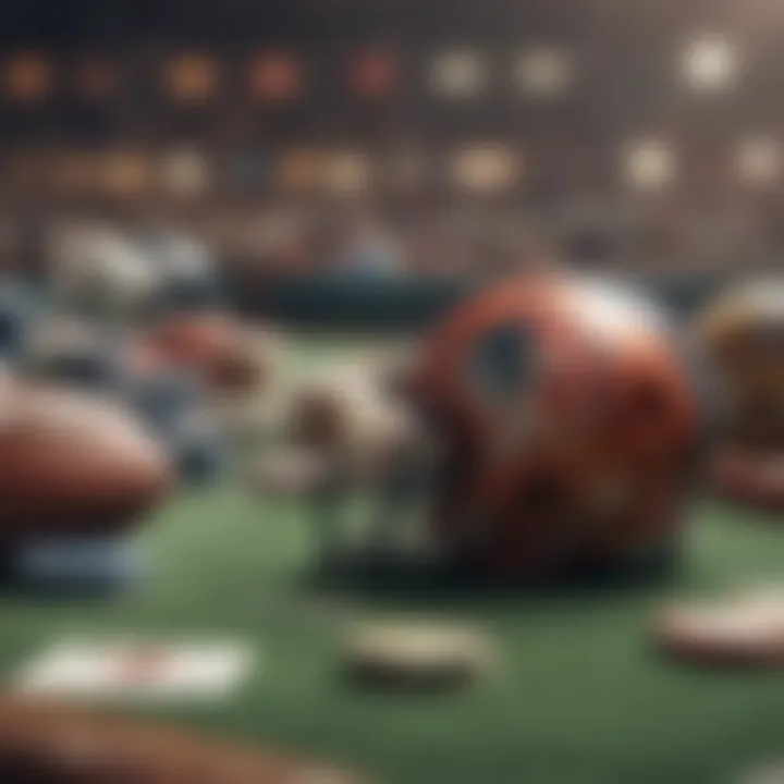 Variety of betting types in NFL