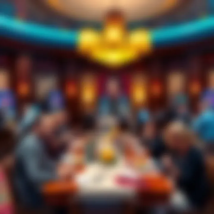 Del Lago Casino's elegant dining area with guests enjoying meals