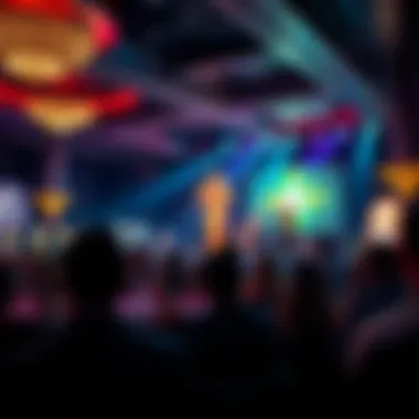 Live entertainment performance captivating the audience