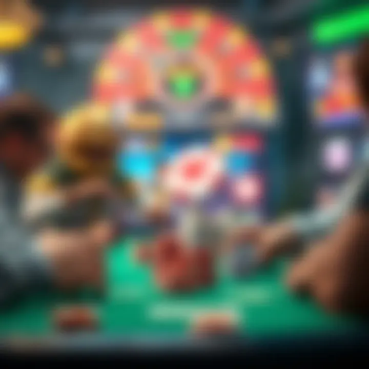 Visual representation of DraftKings innovative features