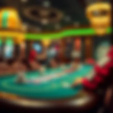 Diagram illustrating regulatory challenges for online gambling platforms