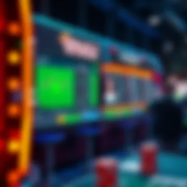 Experience Cutting-Edge Technology in Sports Betting High-tech betting interface at DraftKings Sportsbook