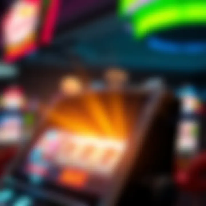 A detailed infographic illustrating game mechanics and bonus features in WMS slots.