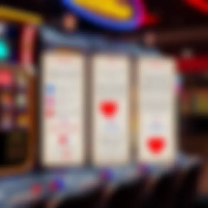 A graphical representation of strategies for effective bankroll management while playing Excalibur.