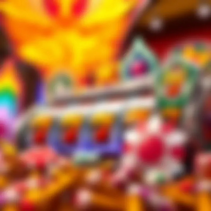 A colorful array of thematic symbols in Brian Christopher Slots