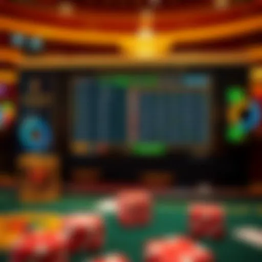 Overview of Caesars Casino Sportsbook interface