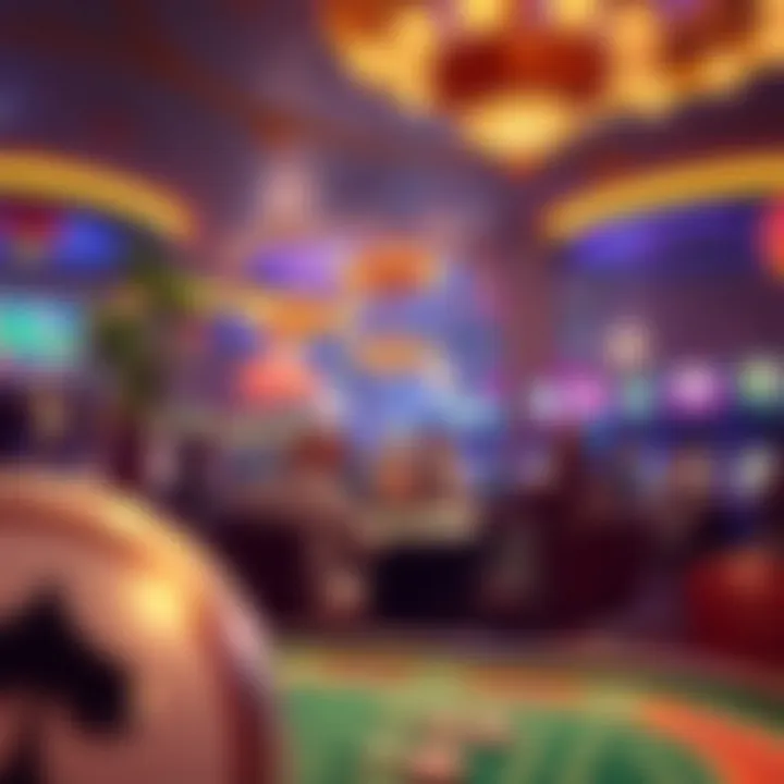 Cultural representation within a casino venue
