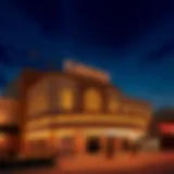 Exterior view of a prominent casino in Paducah, Kentucky