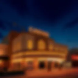 Exterior view of a prominent casino in Paducah, Kentucky