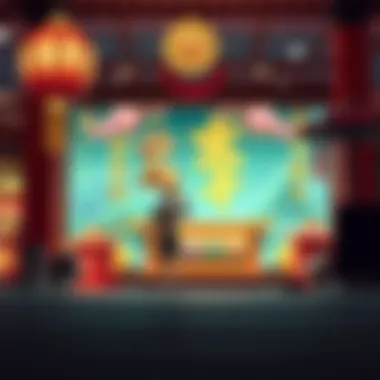 Symbolic features representative of Chinese culture in slots