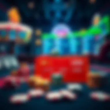 Diverse Credit Card Betting Platforms Visual representation of online betting platforms