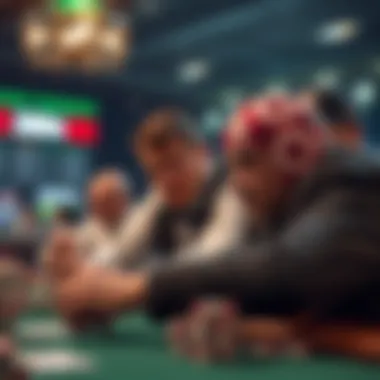 Illustration of strategic decision-making in betting