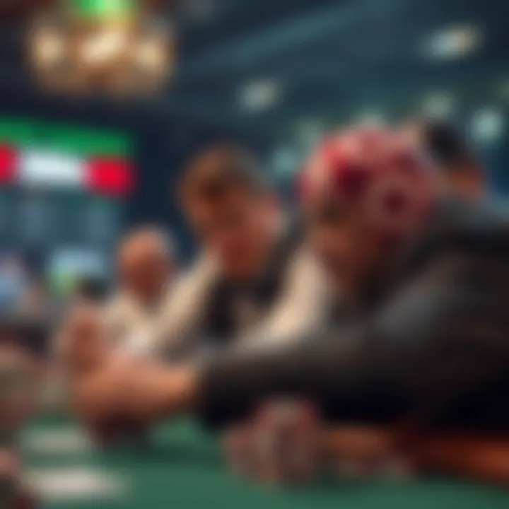 Illustration of strategic decision-making in betting