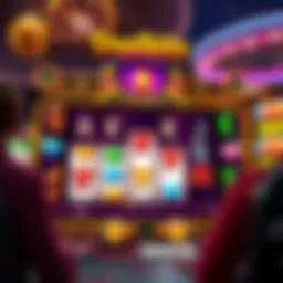 Duelbits slots gameplay interface showcasing unique features