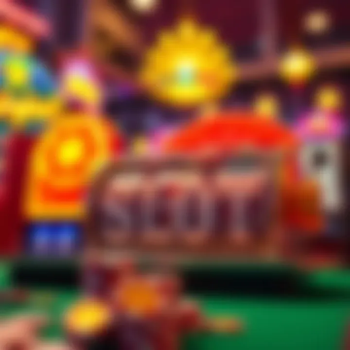 Visual representation of player strategies in slot games