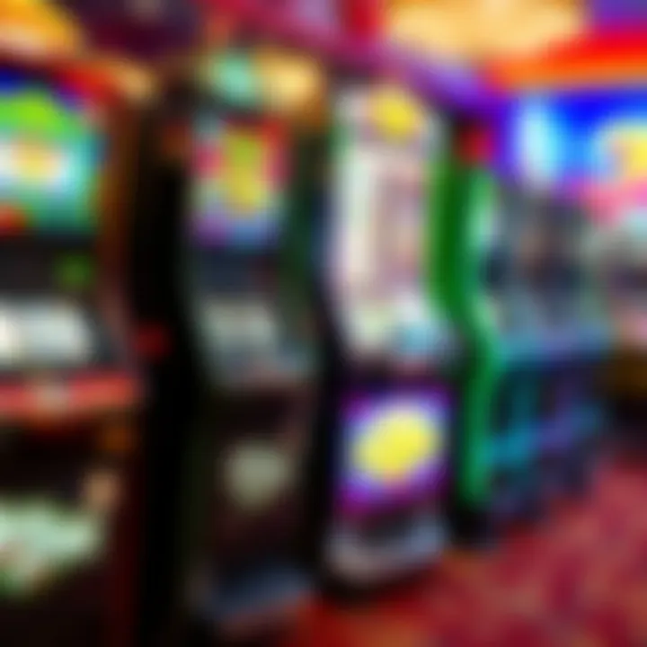 Chart comparing different types of slot machines