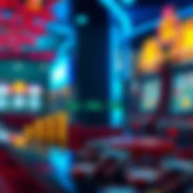 Graph illustrating volatility in slot games