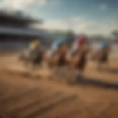 Historic Racetrack in New Jersey Historic racetrack in New Jersey showcasing horse racing culture