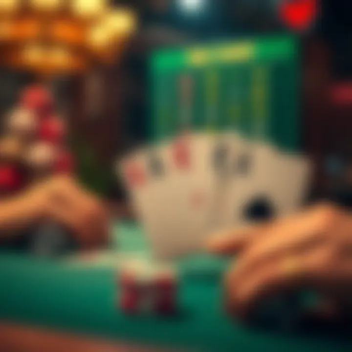 Strategic Gameplay in Four Card Keno Strategic positioning of cards in a Keno game