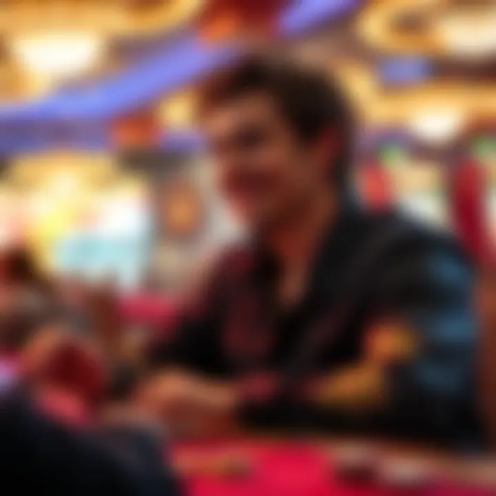 Player enjoying Caesars Games with free coins