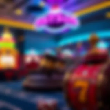 Artistic representation of legal aspects in online slots