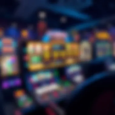 Interface of a popular online casino game platform