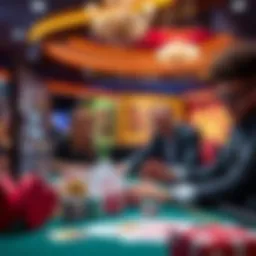 Exciting moment in online casino gaming