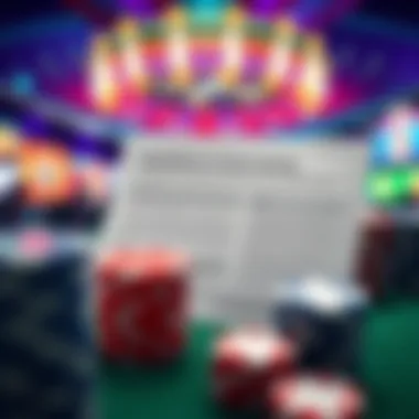 A regulatory document representing the legal framework of gambling