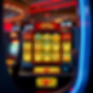 A visual representation of payout structures and odds associated with different slot machines.