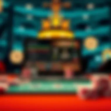 An illustration of the technological advancements in online gaming.