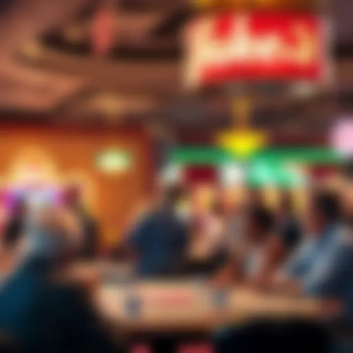 Community event hosted by Jake's Casino with local participation