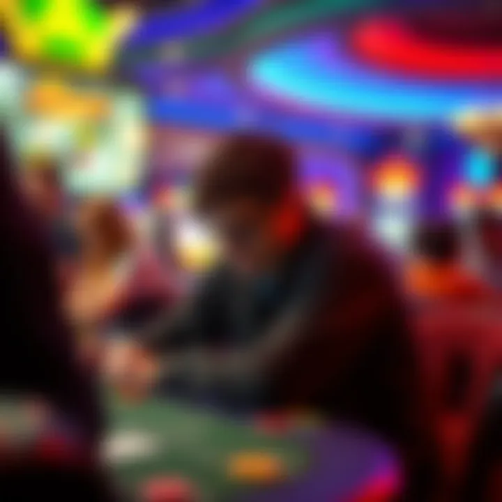 Thrilling Gaming Experience Players enjoying a thrilling gaming experience at Jimbo Casino