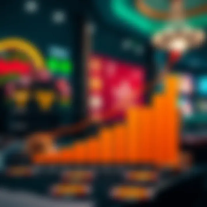 Graph showcasing the strategic advantages of using no deposit bonuses