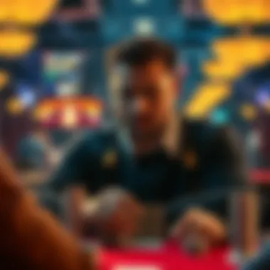 Conceptual depiction of hustle culture