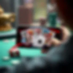 A diverse range of mobile card games displayed on a smartphone screen