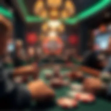 Trends in Mobile Card Gaming An infographic illustrating trends in mobile gaming