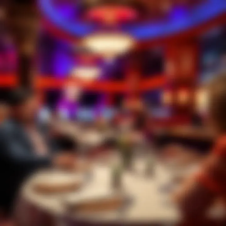 Gourmet dining experience at one of Mohegan Sun's renowned restaurants