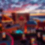 Panoramic view of Mohegan Sun Resort showcasing its architectural beauty