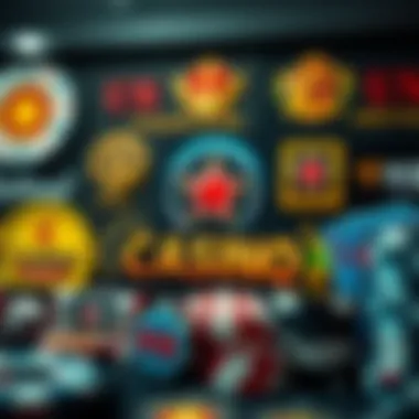 A collection of reputable online casino logos